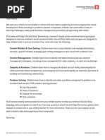 Second Step k8 Scope Sequence Full 2024 | PDF | Self Awareness ...