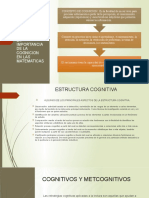 La Importancia de La Cognición en Las Matemáticas