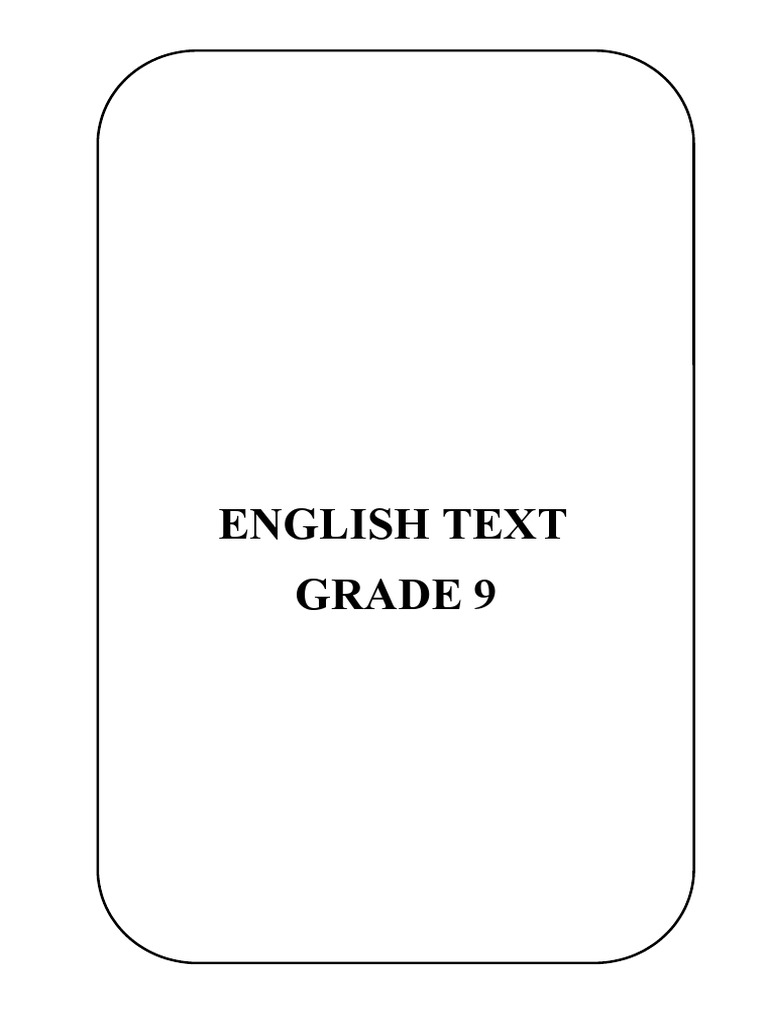 text types in english grade 9