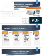 Analisisis Kualitatif Dan Kuantitatif Secara KLT-Densitometri