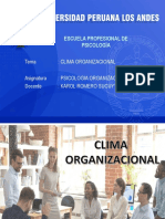 CLIMA LABORAL