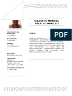 Perfil profesional Gilberto Palacio
