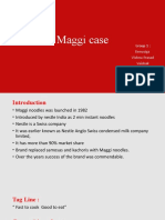 Maggi Case: Group 1