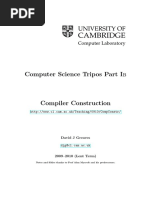 Cambridge: Computer Science Tripos Part Ib