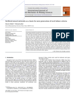 International Journal of Rock Mechanics & Mining Sciences: Hosein Rafiai, Ahmad Jafari