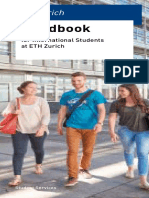 Handbook: For International Students at ETH Zurich