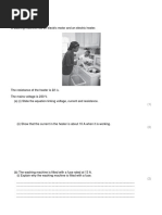 IGCSE Physics Electricity Questions | PDF | Electrical Resistance And ...
