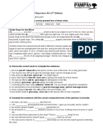 Test Unit 1: 6 Intermediate "B": Gold Experience B2 (2 Edition)