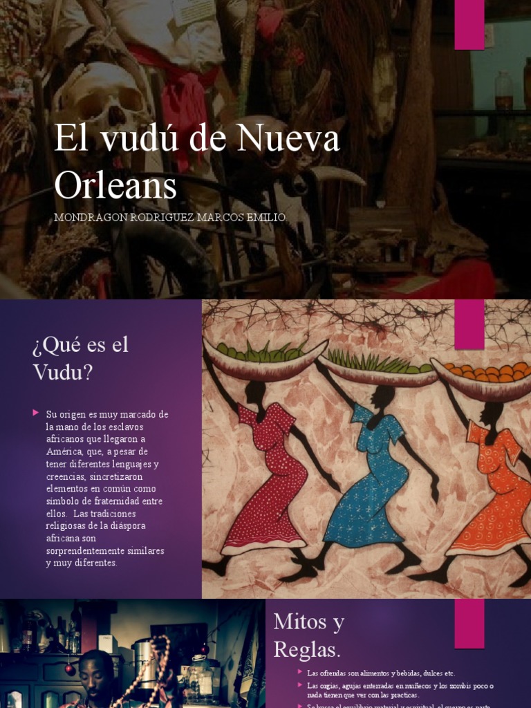 El Vudú de Nueva Orleans America Del Norte PDF Religiones religiosas