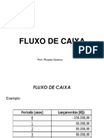 Aula12 - Fluxo de Caixa + VPL + TIR