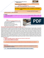 Ficha Del Estudiante 5° Semana 16