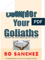 How To Conquer Your Goliath