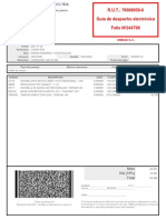 Guía de despacho electrónica para ferretería