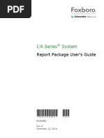 Report Package User Guide 5.2 b0400bd - G