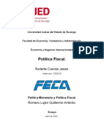 Politica Fiscal