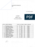 Clasament - Medicina, Lb. Romana - An 3 - 2020-2021