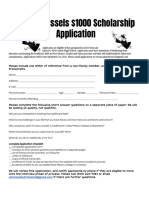 Trek Scholarship Application 2021