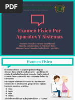 Examen Fisico Por Aparatos Y Sistemas