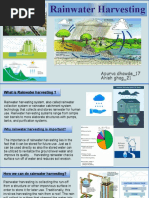 Rain Water Harvesting Presentation | PDF | Surface Runoff | Natural ...