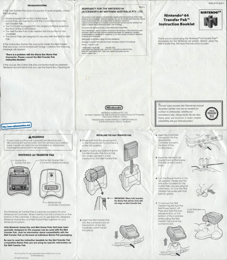 N64 Manual Pdf _ Space Invaders N64 Manual [NUS-NIVE-USA] – RCCE
