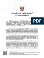 Aprobación ampliación PEI MINEDU 2019-2024