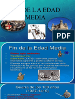 Fin de La Edad Media