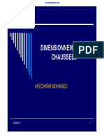 DIMENSIONNEMENT DE CHAUSSEE