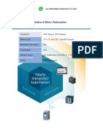 Initiation À L'automatisme Et Micro-Automation: Répartition 40% Théorie, 60% Pratique