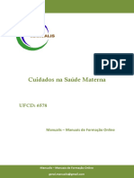 Cuidados na Saúde Materna Manual