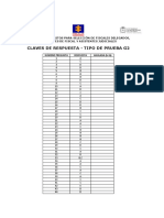 Claves Prueba G2