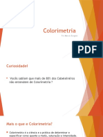 Colorimetria Especialização