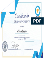 Certificado Examen