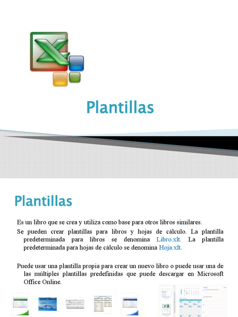 Plantillas | PDF | Microsoft Excel | Software