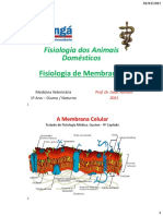 Semana 2 - Slides - Fisiologia de Membranas