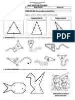 Guía de trabajo para estudiantes de 3er grado sobre clasificación de triángulos