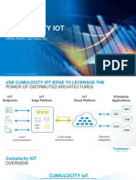 Cumulocity Iot: Open. Rapid. Distributed
