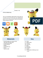 Pikachu: Materials Key