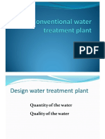 Conventional Water Treatment Plant