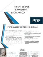 Corrientes Del Pensamiento Economico