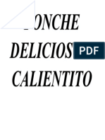 Ponche Delicioso y Calientito