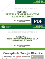 Tema 1 Generalidades de la Energía Eléctrica.