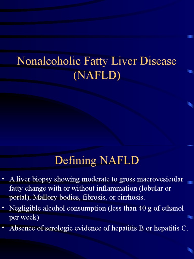 NAFLD | PDF | Biochemistry | Chemistry
