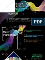 3 Prinsip Dan Teknik Komunikasi Terapeutik