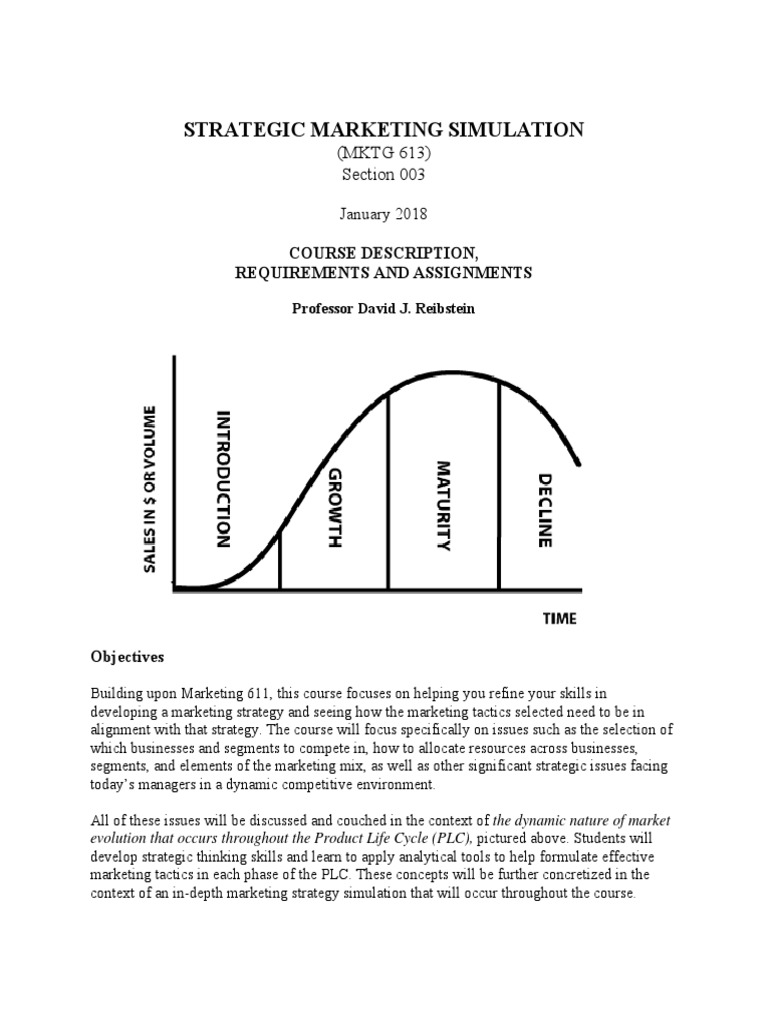 Strategic Marketing Simulation Overview | PDF | Marketing Strategy ...