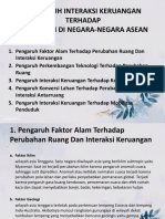 PPT Pengaruh Interaksi Keruangan Terhadap Kehidupan Asean