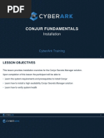 CAU 02 Conjur - Fundamentals Installation