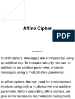 Affine Cipher Cryptanalysis Explained