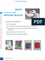 Table-Top Semi-Automatic Impulse Sealer