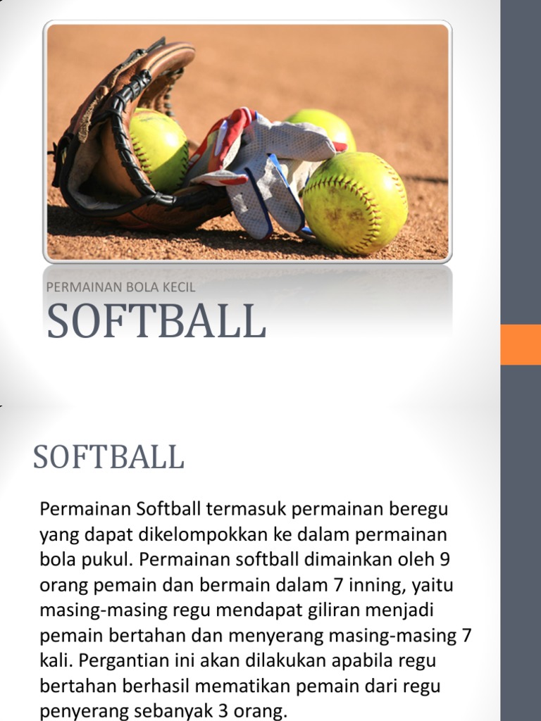 Dalam permainan softball pergantian dilakukan apabila regu bertahan berhasil mematikan pemain dari r