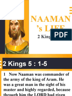 Naaman 'S Life: 2 Kings 5: 1-5